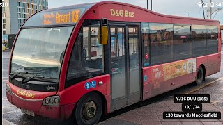 DampG Bus Optare Solo SR Mercedes Benz OM904 42LAllison 2100 YJ16 DDU 165 [upl. by Ballou977]