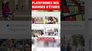 Meilleures plateformes de recherche de bourses d’études [upl. by Eniarral]