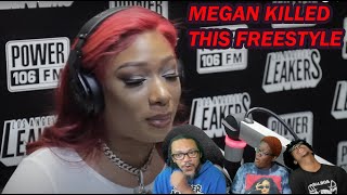 REACTION Megan Thee Stallion Freestyle w The LA Leakers  Freestyle 071 [upl. by Brenna]