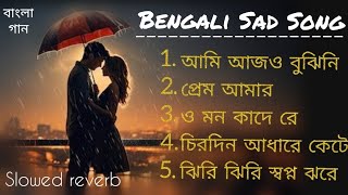 Bengali sad song 🎶 bangla gaan  slowed reverb  বাংলা গান। new 2024 songs  bangalisongs [upl. by Ferris]