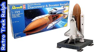 Revell Space Shuttle Discovery amp Booster Rockets Model Review [upl. by Alexandro]