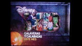 Promo quotCalaveras y Calabazasquot Octubre 2012 en Disney XD [upl. by Yecac]