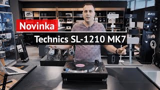 Najlepší DJ gramofón Technics SL1210 MK7 [upl. by Anatnas635]