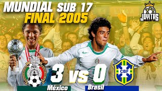 Cuando MÉXICO fue CAMPEÓN del MUNDO contra BRASIL  Mundial SUB 17  Perú 2005 [upl. by Ellata]