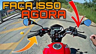 REDUZIR MARCHA DA MOTO SEM TRANCO [upl. by Eunice]