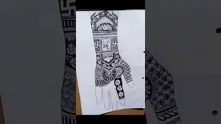 Ishqam ✨🥰✨🤩✨ new bridal mehandi design letest and easy design 🤍Mannusolanki02 [upl. by Aikyn]