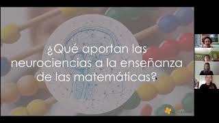 CHARLA ABIERTA SOBRE NEUROPSICOLOGÍA DEL APRENDIZAJE DE LAS MATEMÁTICAS INÉS ZERBONI [upl. by Rodrich243]