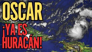 Oscar se fortalece rápido en el huracán Oscar Se dirige hacia Cuba Bahamas e Islas Turcas y Caicos [upl. by Lurline]