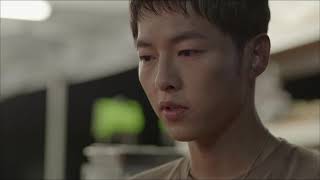 Captain Yoo confesses his love to Kang  Descendants of the Sun Ep14 [upl. by Kcub735]