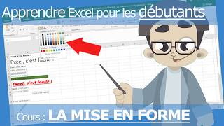 Apprendre Excel pour débutants  La mise en forme des cellules sur Excel [upl. by Sila]