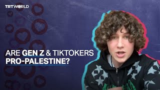 Are TikTokers proPalestine or proIsrael [upl. by Eiba260]