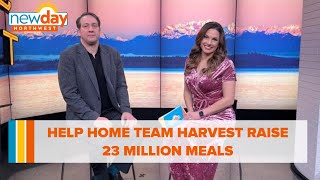 Help Home Team Harvest raise 23 million meals  New Day NW [upl. by Cornelie]