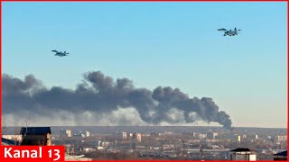 Ukrainian aviation joins operation in Kursk region [upl. by Anahtor]