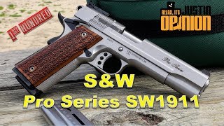 Smith amp Wesson SW1911 Pro Series  1st Hundred [upl. by Stockton]