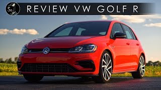 Review  2018 VW Golf R  Specs Often Lie [upl. by Neelhtak]