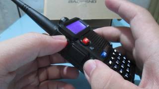 Unboxing Baofeng UV 5R HT murah meriah Indonesia [upl. by Aicilihp]