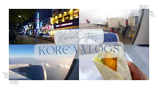 Korea Vlog  Flying Delta Premium Select LGA → ICN Staying at Four Points by Sheraton in Myeongdong [upl. by Htrowslle]