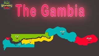 Gambia Geography [upl. by Mauchi]