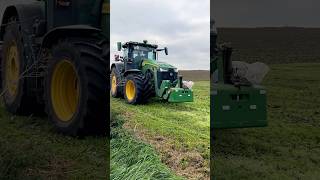 John Deere 8R 410 farmers agriculture sk agri [upl. by Amsab]