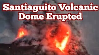 Santiaguito Volcanic Dome Erupting In Guatemala Felsic Sticky Lava IndoPacific Ring Of Fire [upl. by Ial]