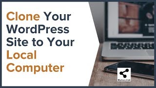 How to Copy your live WordPress site to your local computer with Duplicator [upl. by Eyahs493]