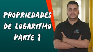 Propriedades de Logaritmo Parte 1  Brasil Escola [upl. by Anoerb54]