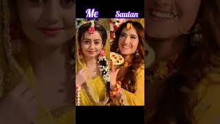 First wife vs sautan  viral video beautiful first and second wife  beautiful actress [upl. by Alard]