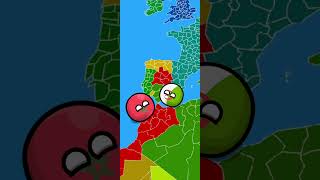 A Revolta Da Espanha Parte 1 animação countryballs revolta guerras [upl. by Osgood]