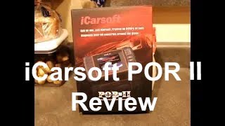 Icarsoft POR II review  Porsche Cayman 987 [upl. by Inaffets]