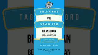 What is quotJailquot in Tagalog speaktagalognow [upl. by Eisdnil]