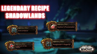 Memory of Bryndaor  Shadowlands Recipe WoW [upl. by Eicnahc]