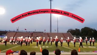 Hazleton Area Marching Cougars  10512 vs Crestwood [upl. by Sibbie]