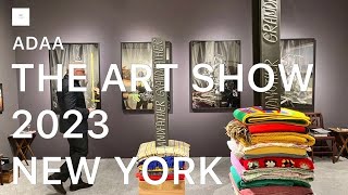 THE ART SHOW 2023 NEW YORK ADAAART FAIRARMORY BUILDING ARTNYC [upl. by Annoeik]