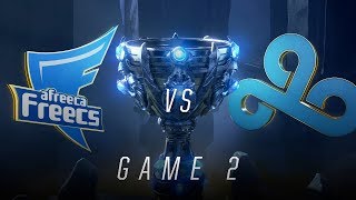 AFS vs C9  Quarterfinal Game 2  World Championship  Afreeca Freecs vs Cloud9 2018 [upl. by Enilehcim]