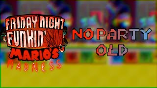 No Party Old by Joey Perleoni ft RedTV53 FNF Marios Madness V2 [upl. by Murdocca]