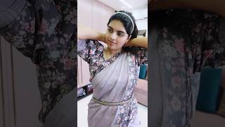 నా Fav Saree Look😍💖 minivlog ashortaday youtubeshorts shorts saree youtubepartner [upl. by Helban558]