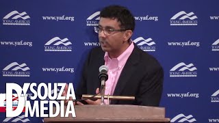 DSouza launches brand new lecture tour by TEARING UP leftists at AampM [upl. by Etsirk]