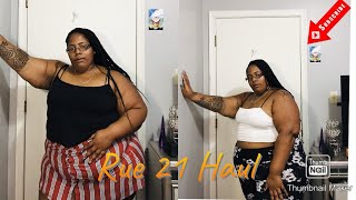 Rue 21 Try on Haul [upl. by Annaed]