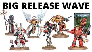 BIG 40K Release Week  Blood Angels Models  Prices [upl. by Nosiddam806]