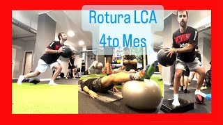 6 🔴 4to MES ⚠️ ¡¡Rehabilitación LIGAMENTO Cruzado Anterior y Meniscos 😭 LCA [upl. by Anol]