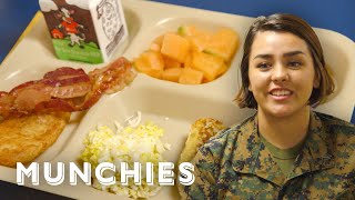 Cooking Breakfast for 1500 on a US Navy Ship [upl. by Ahsikal366]