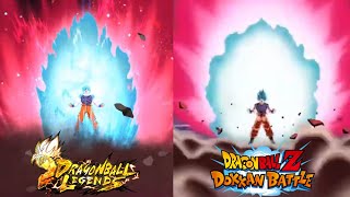 Legends SSBK and SSBE vs Dokkan SSBK and SSBE AnimationsDragon Ball Legends [upl. by Babbette764]