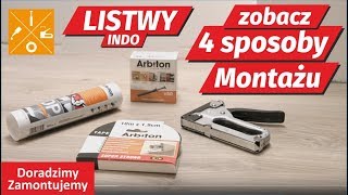 Listwy przypodłogowe INDO  Poradnik jak montować pokazujemy 4 sposoby montażu [upl. by Kantor108]