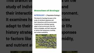 Difference between AUTECOLOGY amp SYNECOLOGY  Ecology  Environmental Geography [upl. by Nauwtna]