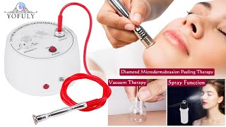 How To Use Diamond Microdermabrasion Dermabrasion Machine  Yofuly [upl. by Finah]