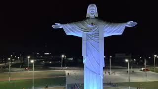 Praça do Cristo o antes e o depois Capanema Pará Brasil [upl. by Ellehcrad]