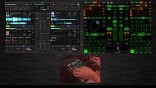 Jungle  JumpUp Mini Mix  TouchOSC amp Traktor [upl. by Alburga]