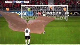 The 15 Funniest FIFA Glitches in the Games History [upl. by Aicac643]