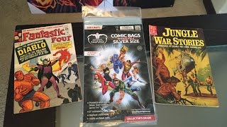 Ultimate Guard Resealable Silver Age Comic Bags Review [upl. by Emogene646]