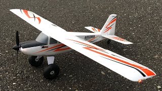 Eflite UMX Timber STOL RC Plane With AS3X From Horizon Hobby  Maiden Flight Review [upl. by Almeeta]